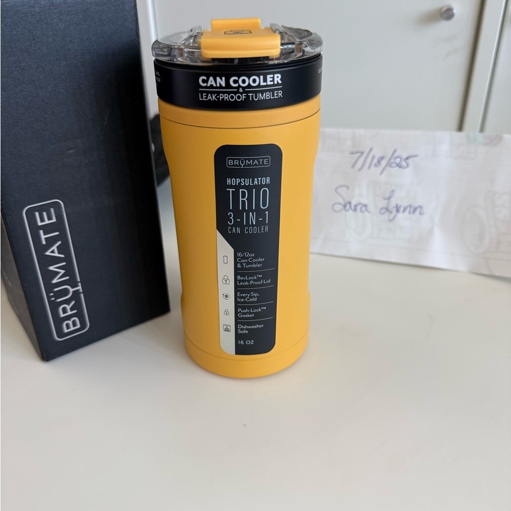 BrüMate Tumeric Trio Can Cooler